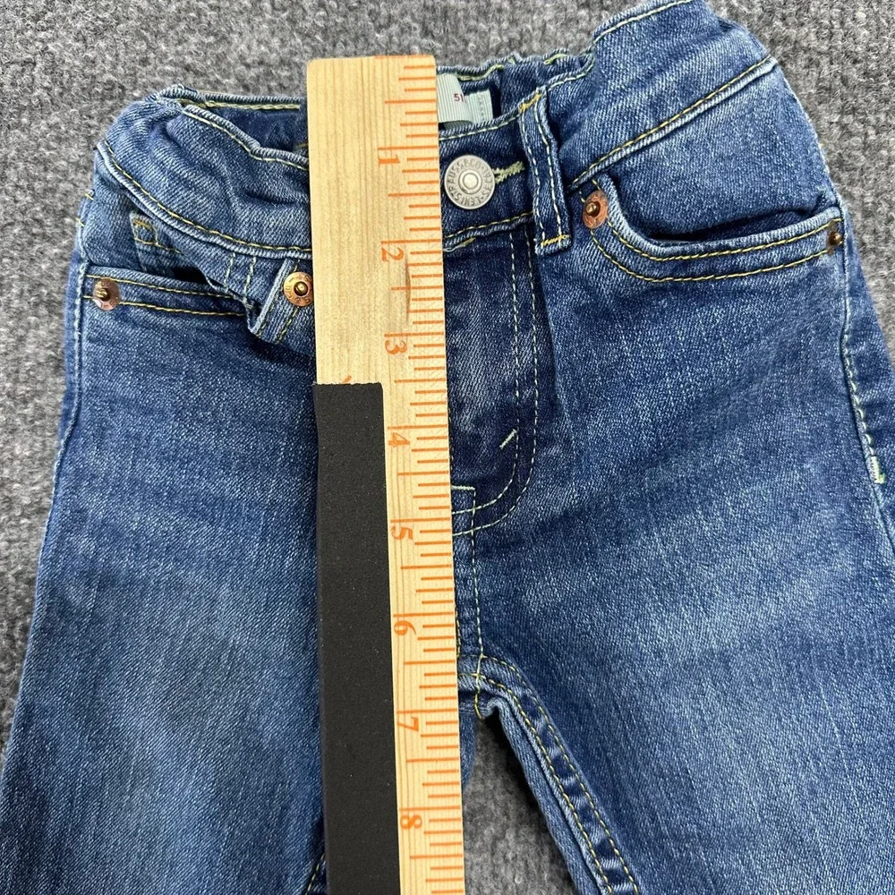 Levi's Jeans Boys Size 18M Blue 511 Slim Fit Adjustable Waist Denim Pants